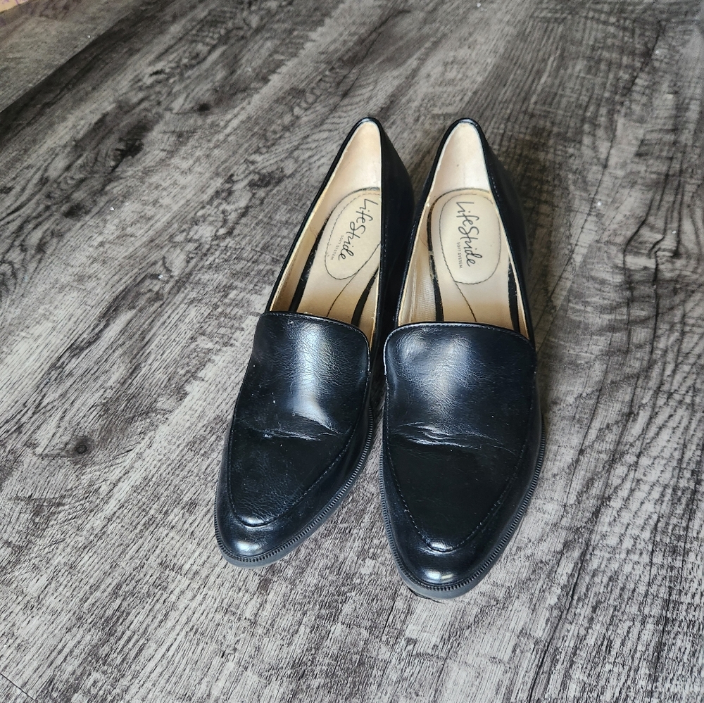 Life Stride Heeled Loafers